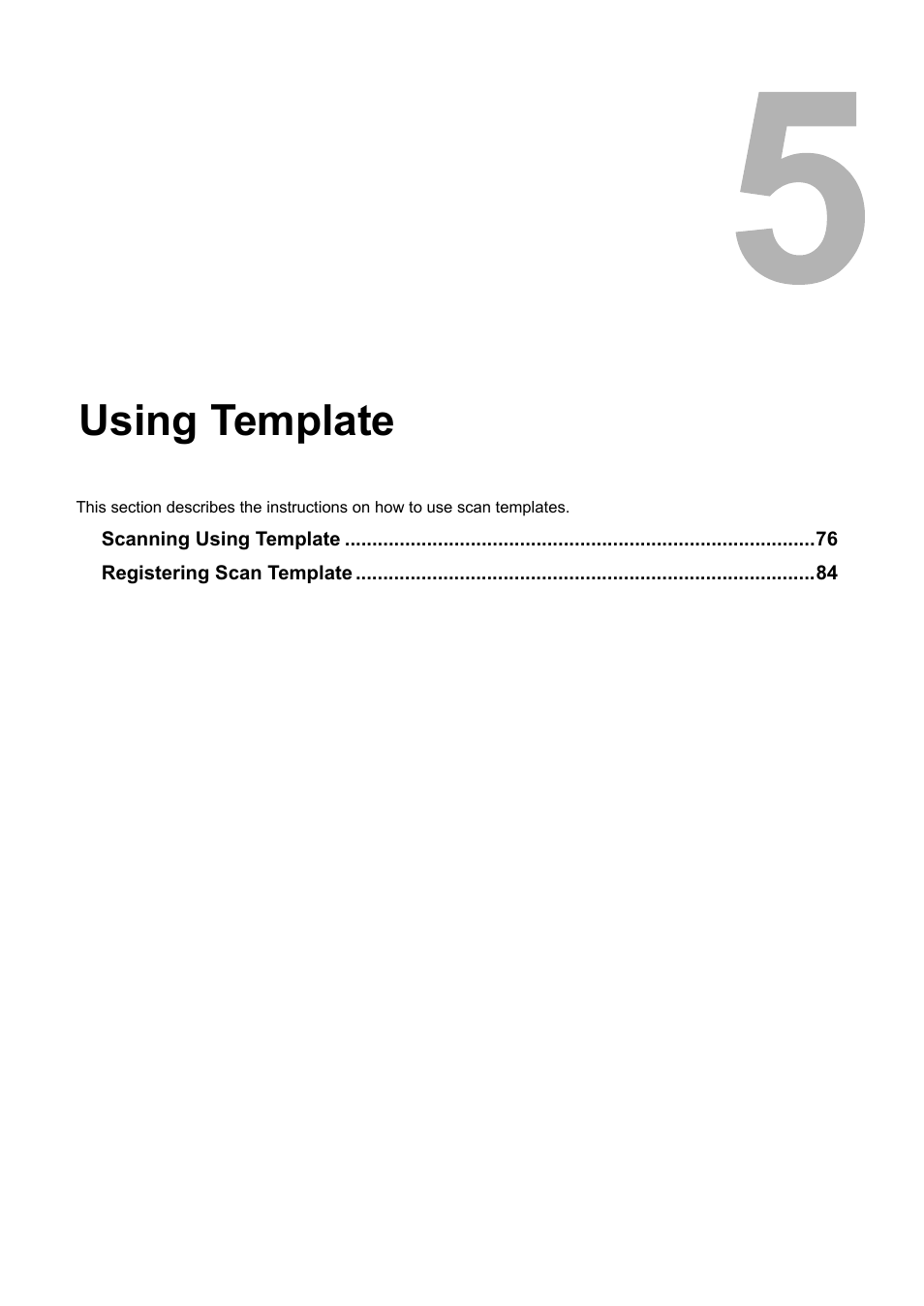 Using template, Chapter 5, P.75 “using template | Toshiba ESTUDIO 3500C User Manual | Page 77 / 146