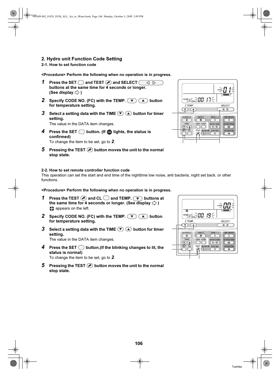 Toshiba HWS-802XWHT6-E User Manual | Page 107 / 168