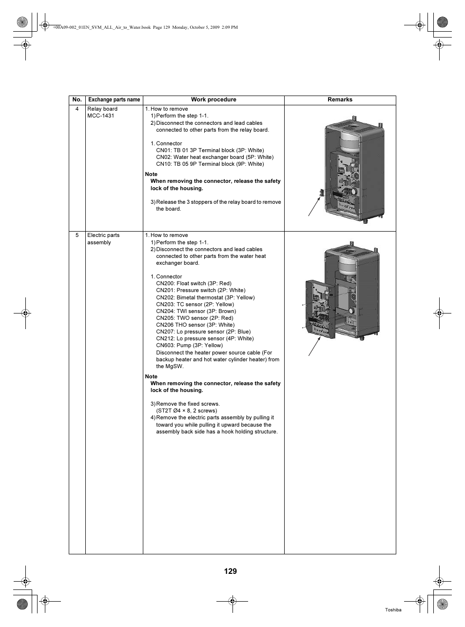 Toshiba HWS-802XWHT6-E User Manual | Page 130 / 168