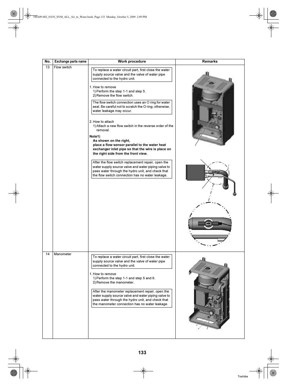 Toshiba HWS-802XWHT6-E User Manual | Page 134 / 168