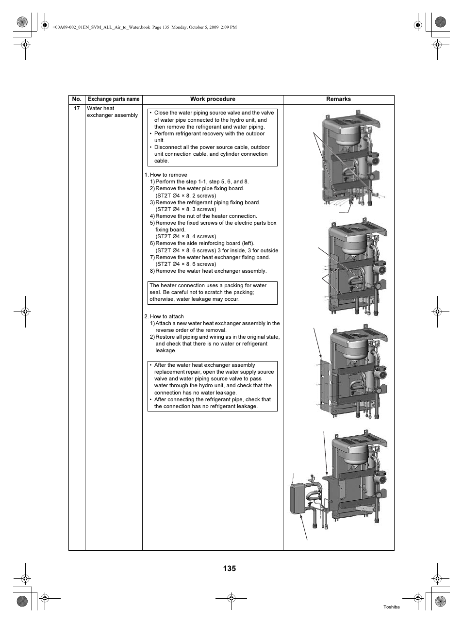 Toshiba HWS-802XWHT6-E User Manual | Page 136 / 168