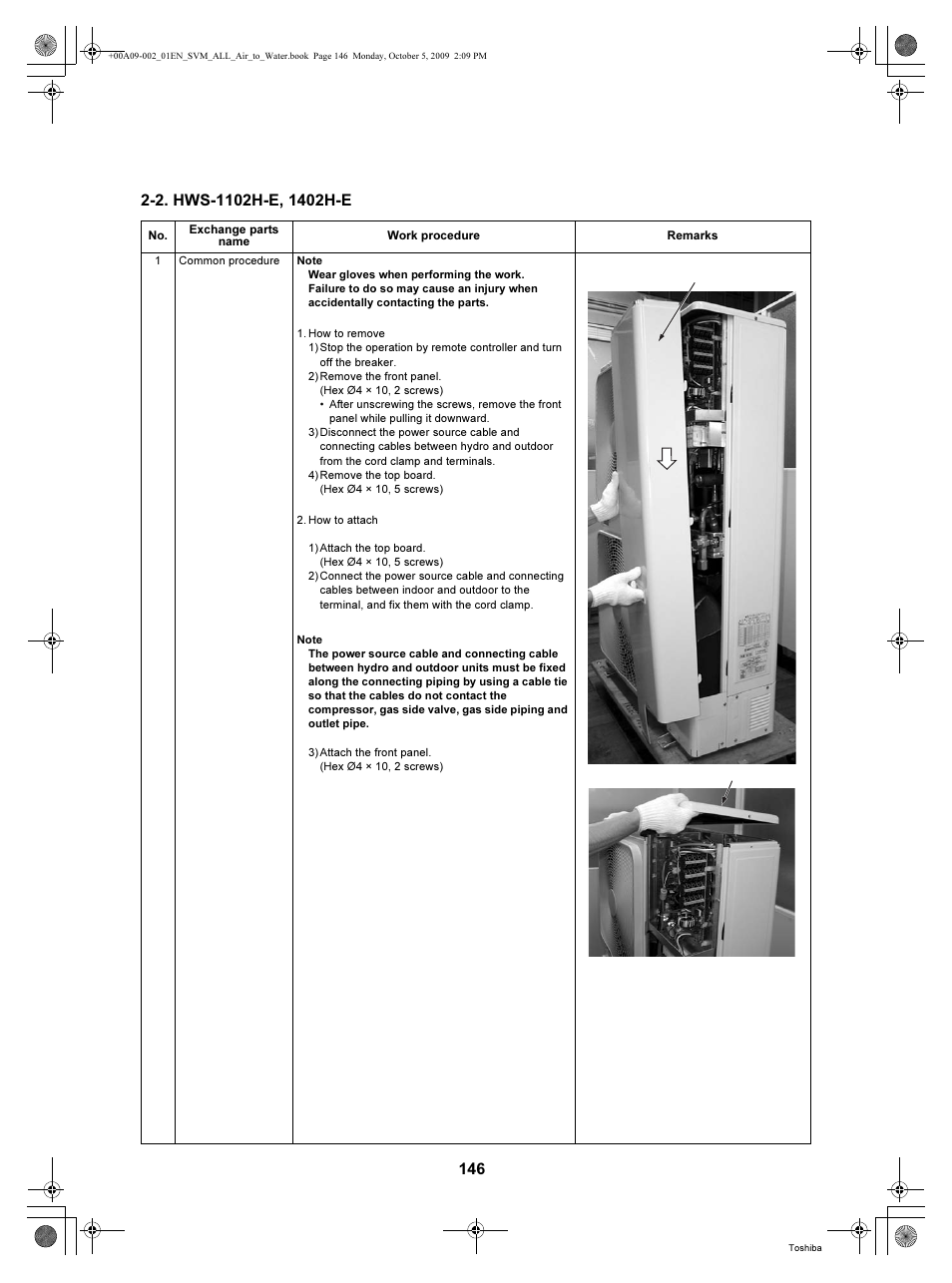 Toshiba HWS-802XWHT6-E User Manual | Page 147 / 168