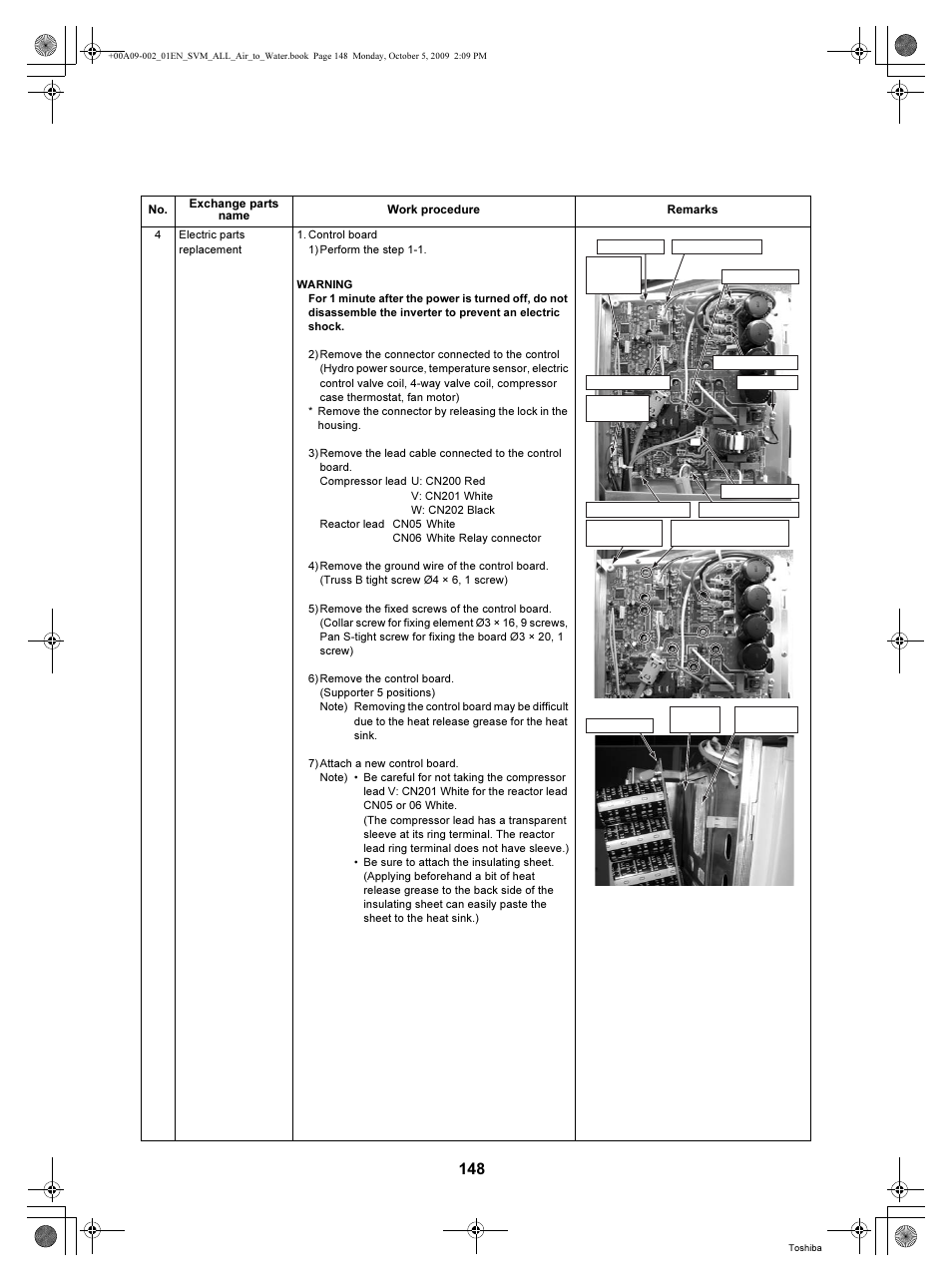 Toshiba HWS-802XWHT6-E User Manual | Page 149 / 168