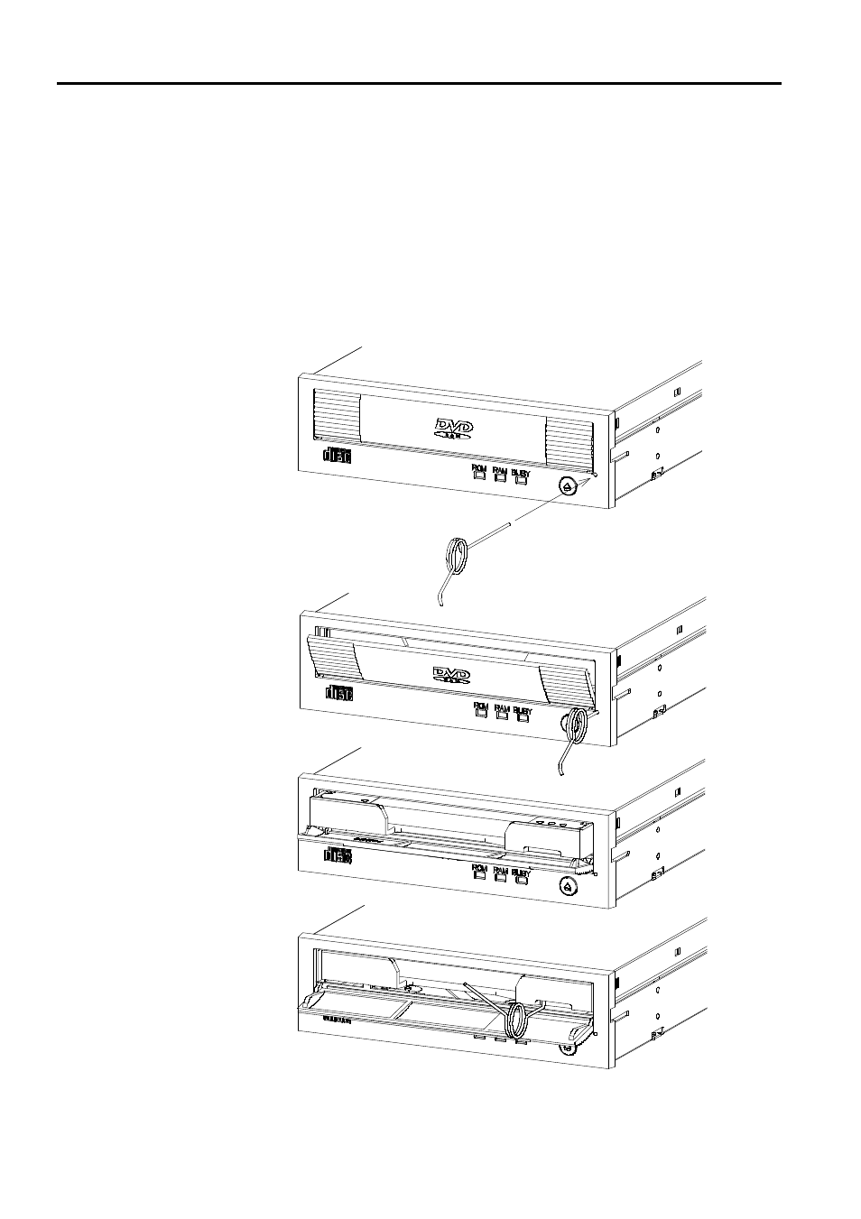 3 disc eject at emergency | Toshiba SD-W1111 User Manual | Page 33 / 34