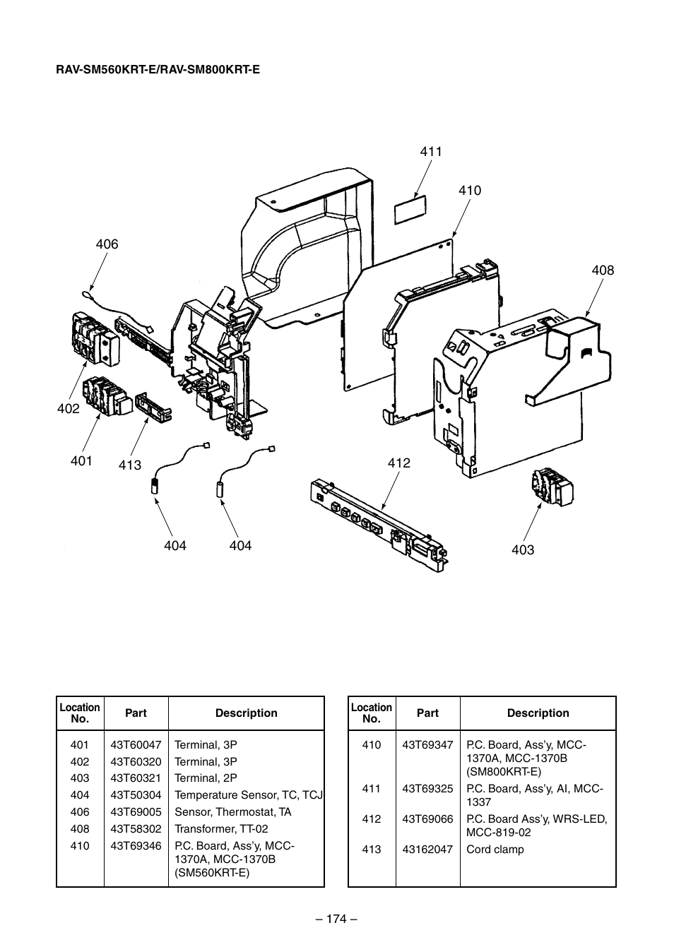 Toshiba RAV-SM560BT-E User Manual | Page 174 / 181