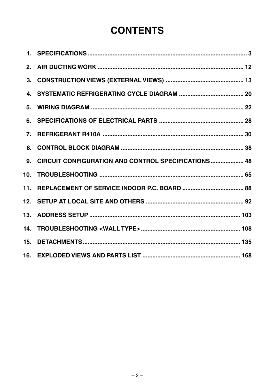 Toshiba RAV-SM560BT-E User Manual | Page 2 / 181