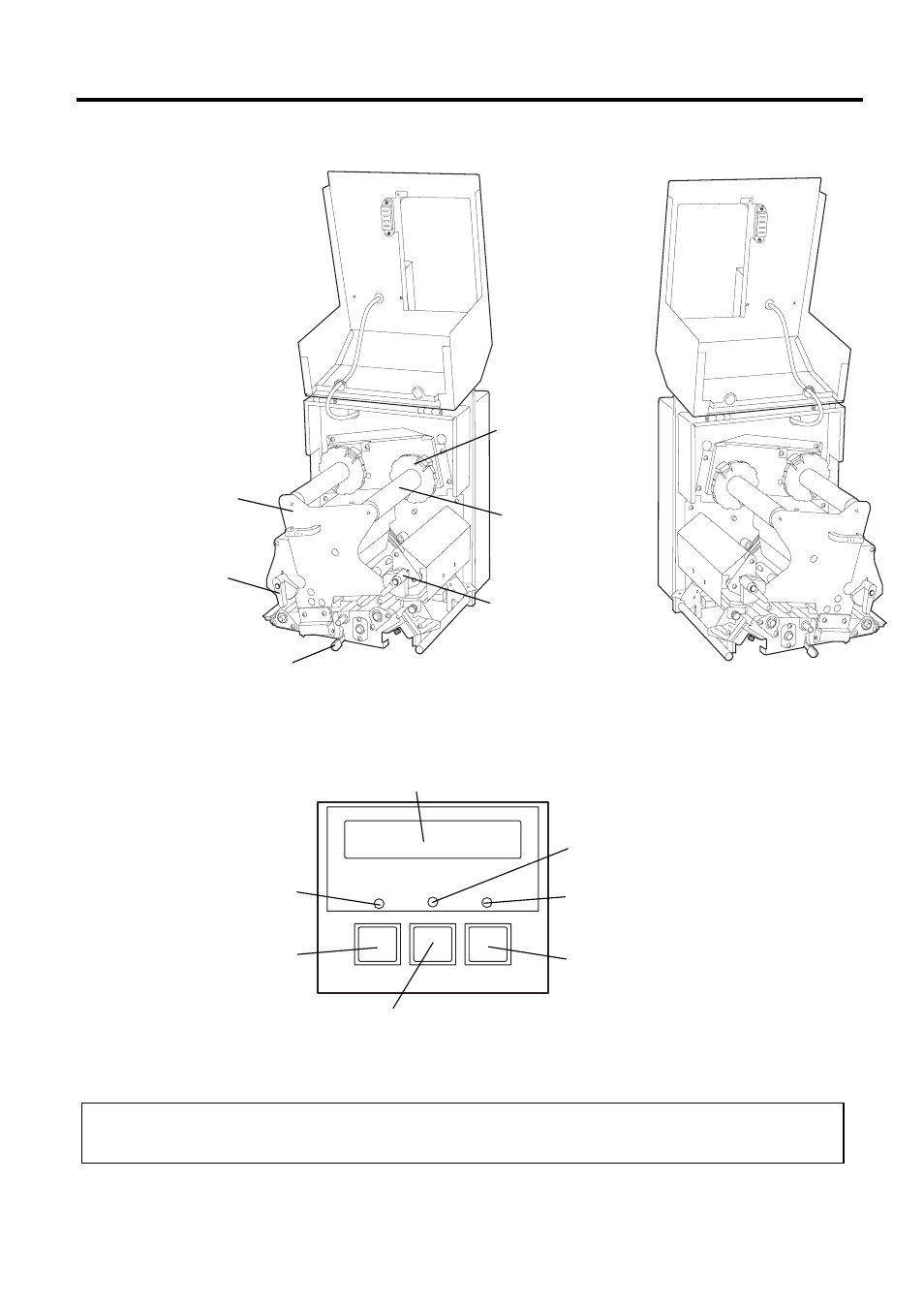 4 interior [l type] [r type] 1.5.5 operation panel | Toshiba B-492L User Manual | Page 10 / 86