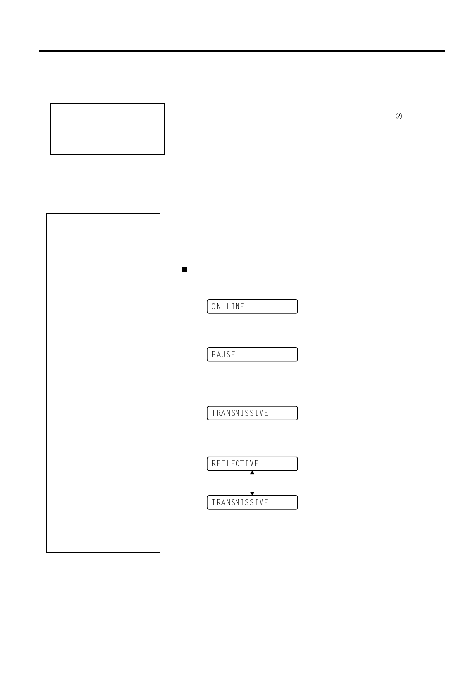 Removing jammed media, Threshold setting, 3 removing jammed media 5.4 threshold setting | Toshiba B-492L User Manual | Page 34 / 86