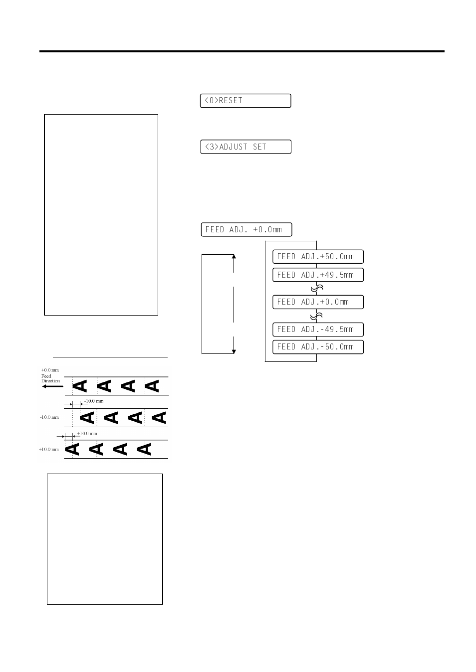 A4.5 printer parameter fine adjustment (cont.) | Toshiba B-492L User Manual | Page 57 / 86