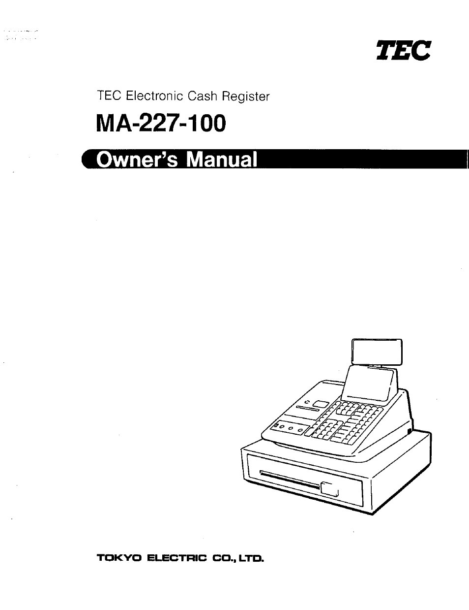 Toshiba TEC MA-227-100 User Manual | 94 pages