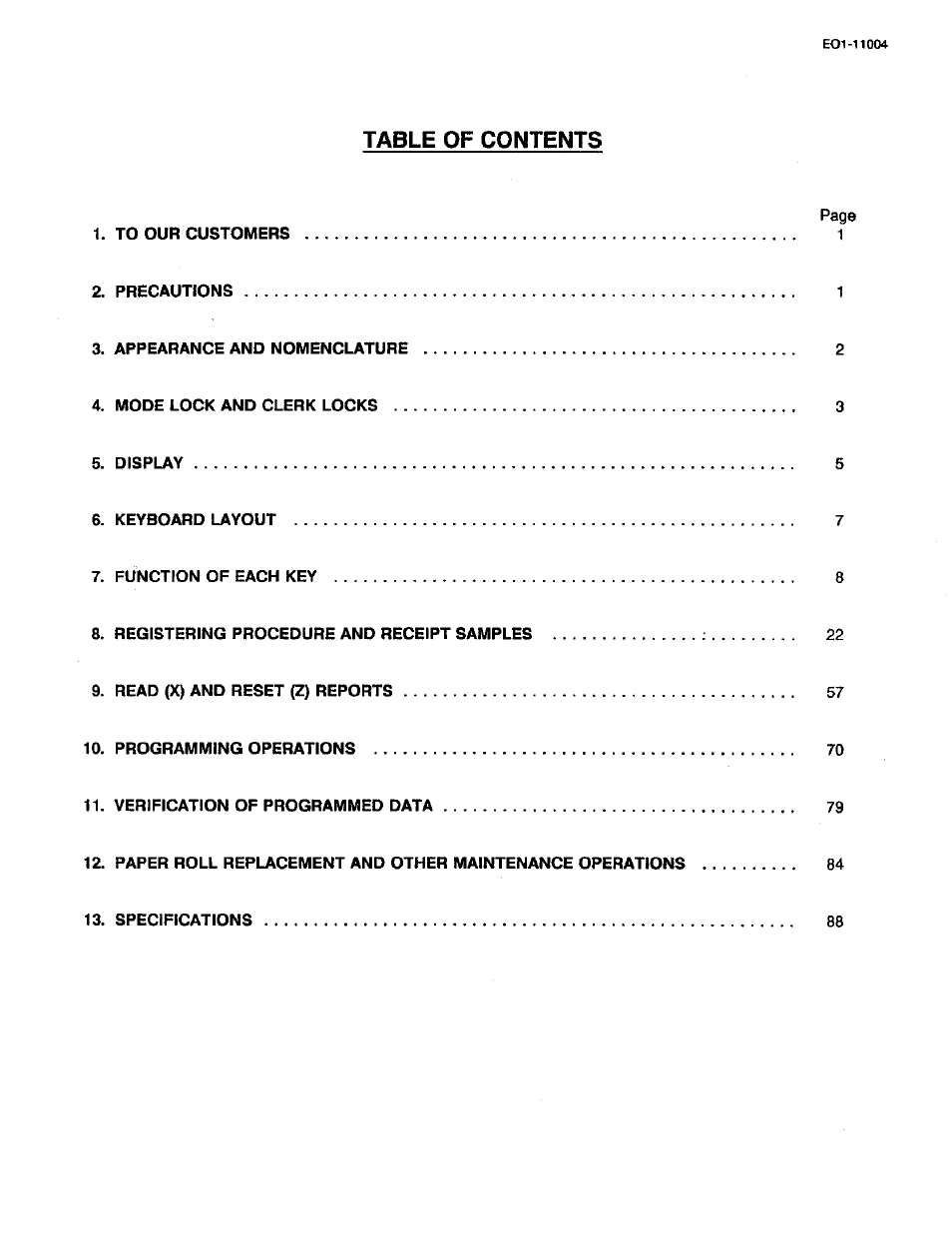 Toshiba TEC MA-227-100 User Manual | Page 3 / 94