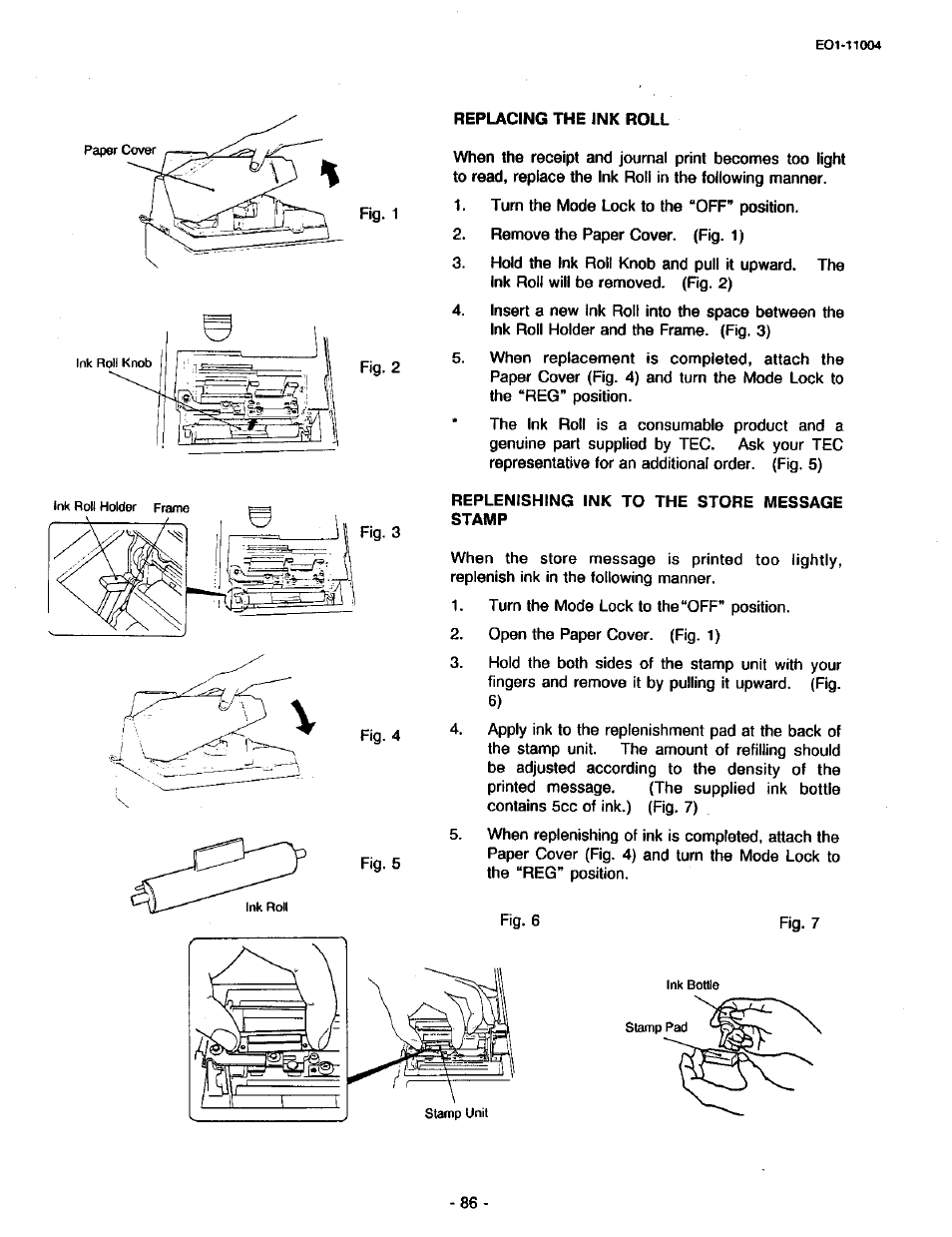 Toshiba TEC MA-227-100 User Manual | Page 89 / 94