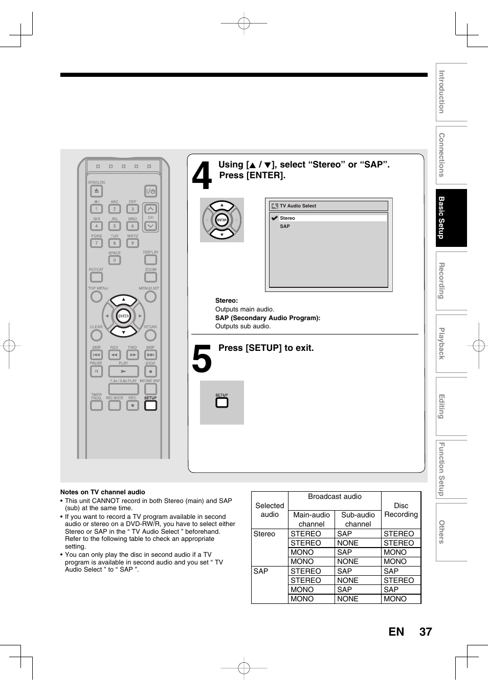 Toshiba D-RW2SU User Manual | Page 37 / 48