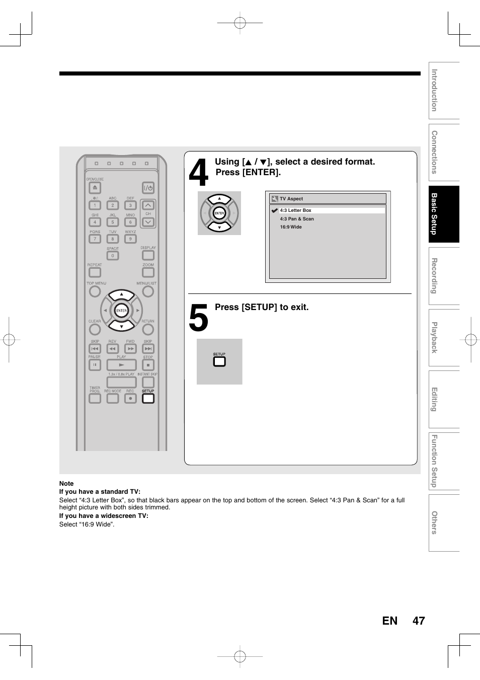 Toshiba D-RW2SU User Manual | Page 47 / 48