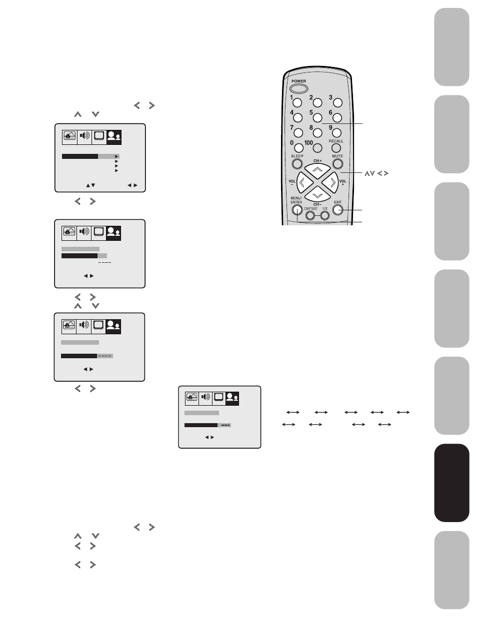 Labeling channels, Using the tv’ s features | Toshiba 27A33 User Manual | Page 21 / 32