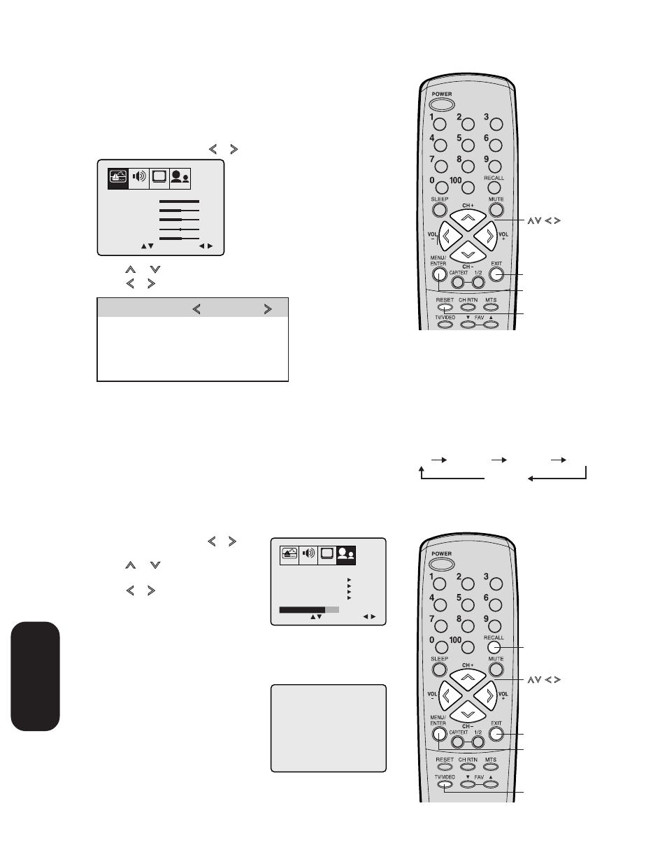 Adjusting the picture quality, Displaying on-screen information, Watching video input | Selecting the colorstream, Mode, Using the tv’ s features | Toshiba 27A33 User Manual | Page 24 / 32