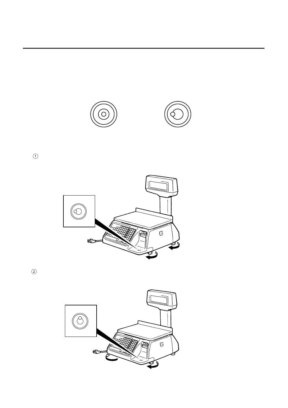 Level adjustment | Toshiba TEC EM1-31071GE User Manual | Page 24 / 94