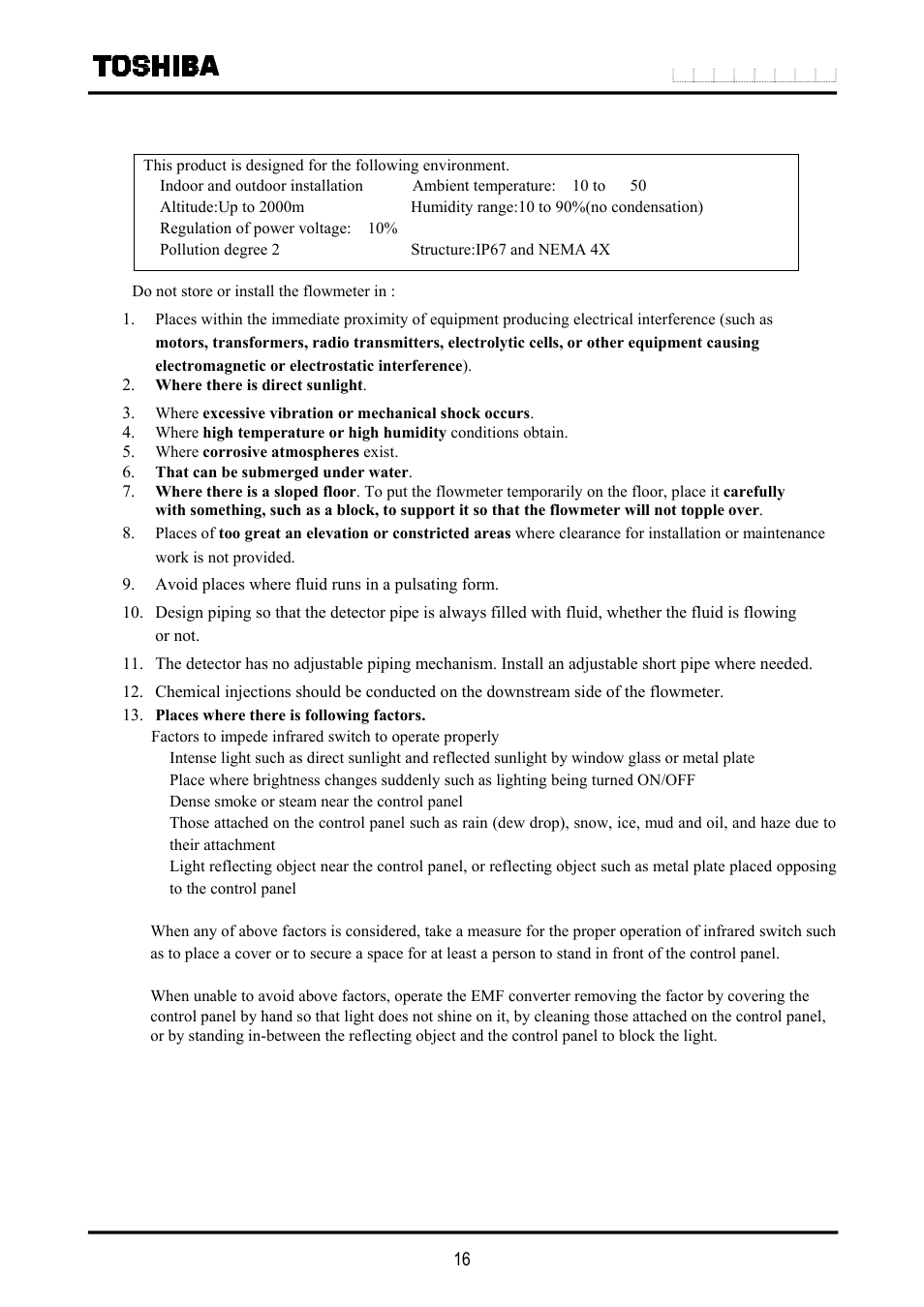 Toshiba LF516 User Manual | Page 17 / 157