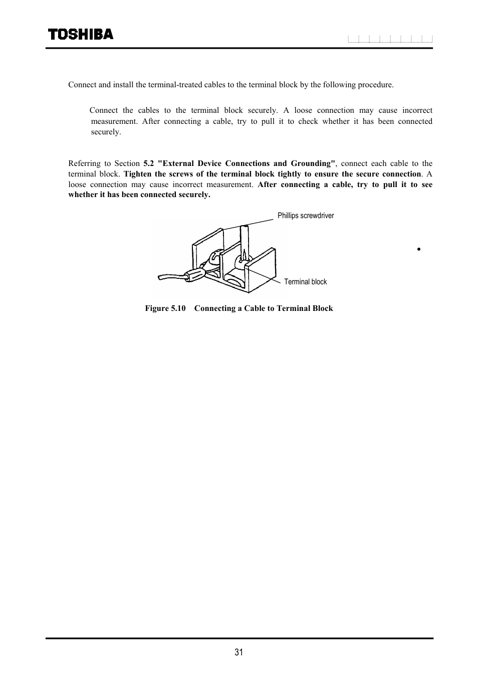 Toshiba LF516 User Manual | Page 32 / 157