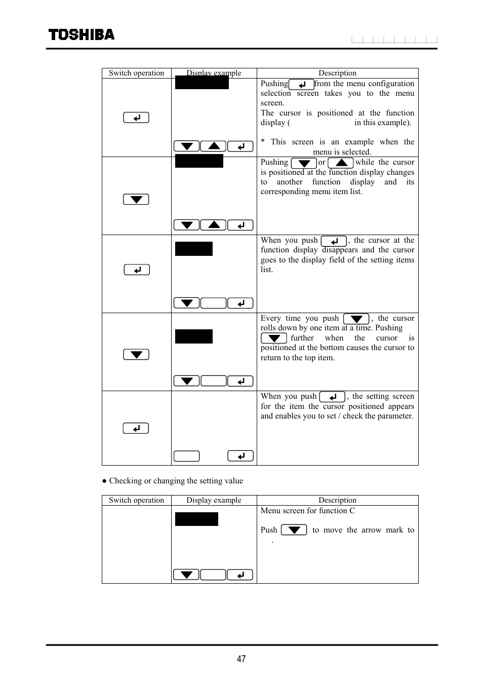 Toshiba LF516 User Manual | Page 48 / 157