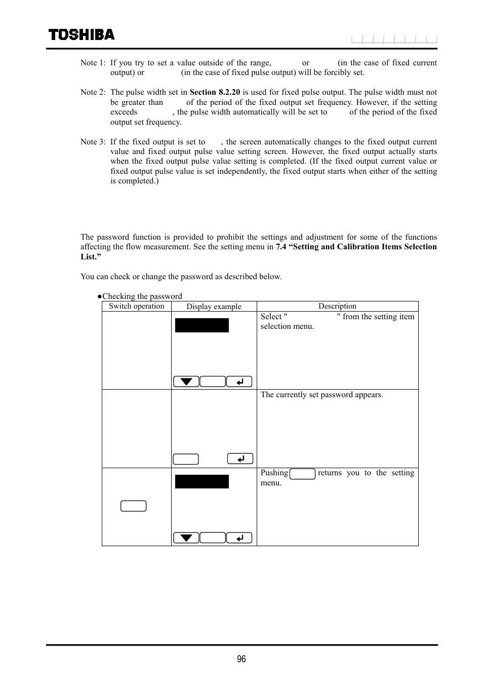 26 password setting | Toshiba LF516 User Manual | Page 97 / 157