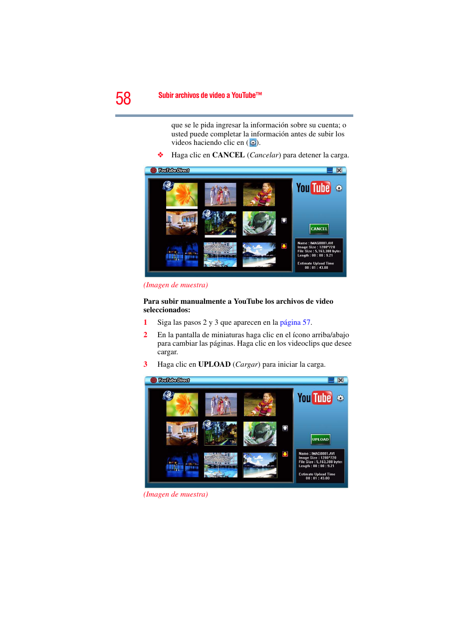 Toshiba Camileo S20 User Manual | Page 127 / 138