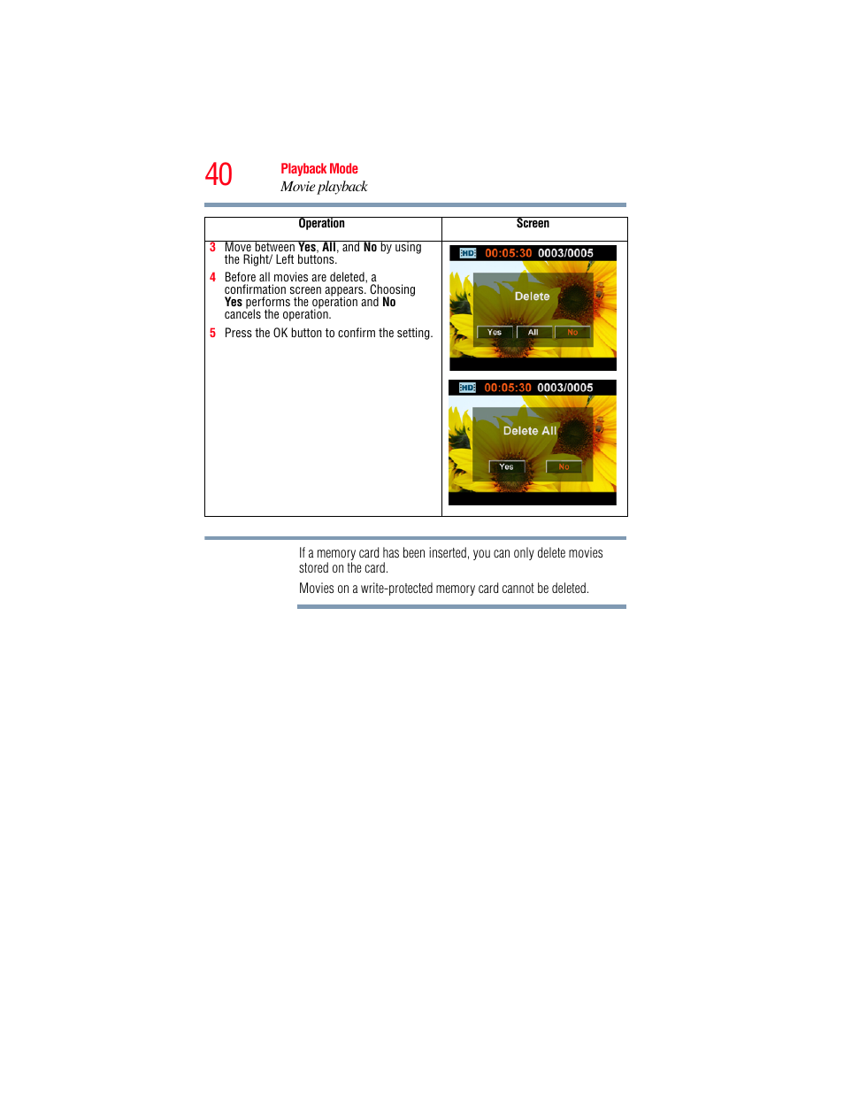 Toshiba Camileo S20 User Manual | Page 40 / 138
