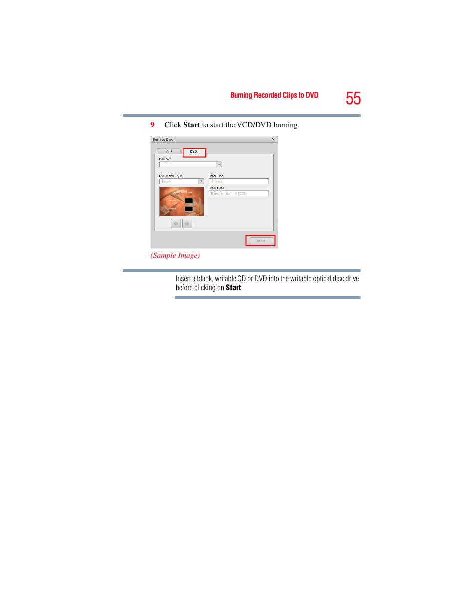 Toshiba Camileo S20 User Manual | Page 55 / 138