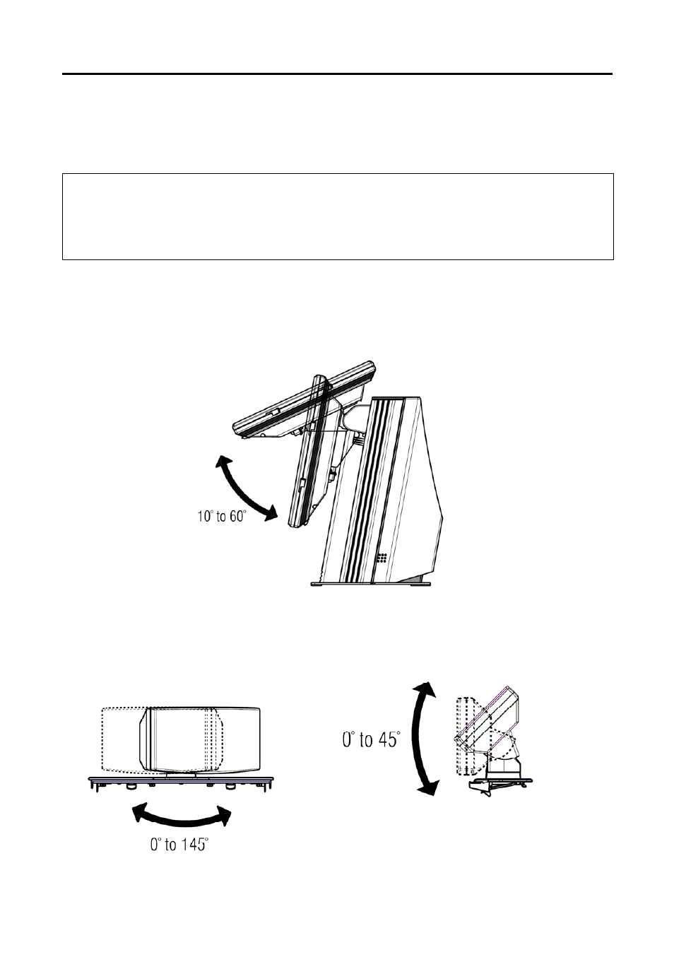Adjustment, 1 tilt angle adjustment | Toshiba POS Terminal ST-A20 SERIES User Manual | Page 16 / 26