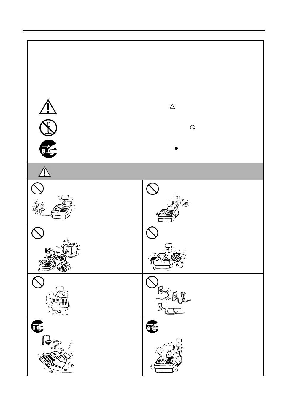 Safety summary, Warning, Meanings of each symbol | Toshiba POS Terminal ST-A20 SERIES User Manual | Page 3 / 26