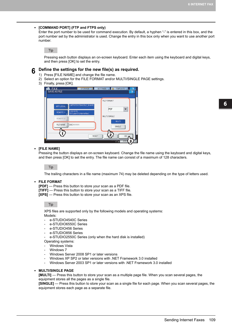 Toshiba e-STUDIO Multifunctional Digital Systems 356SE User Manual | Page 111 / 124