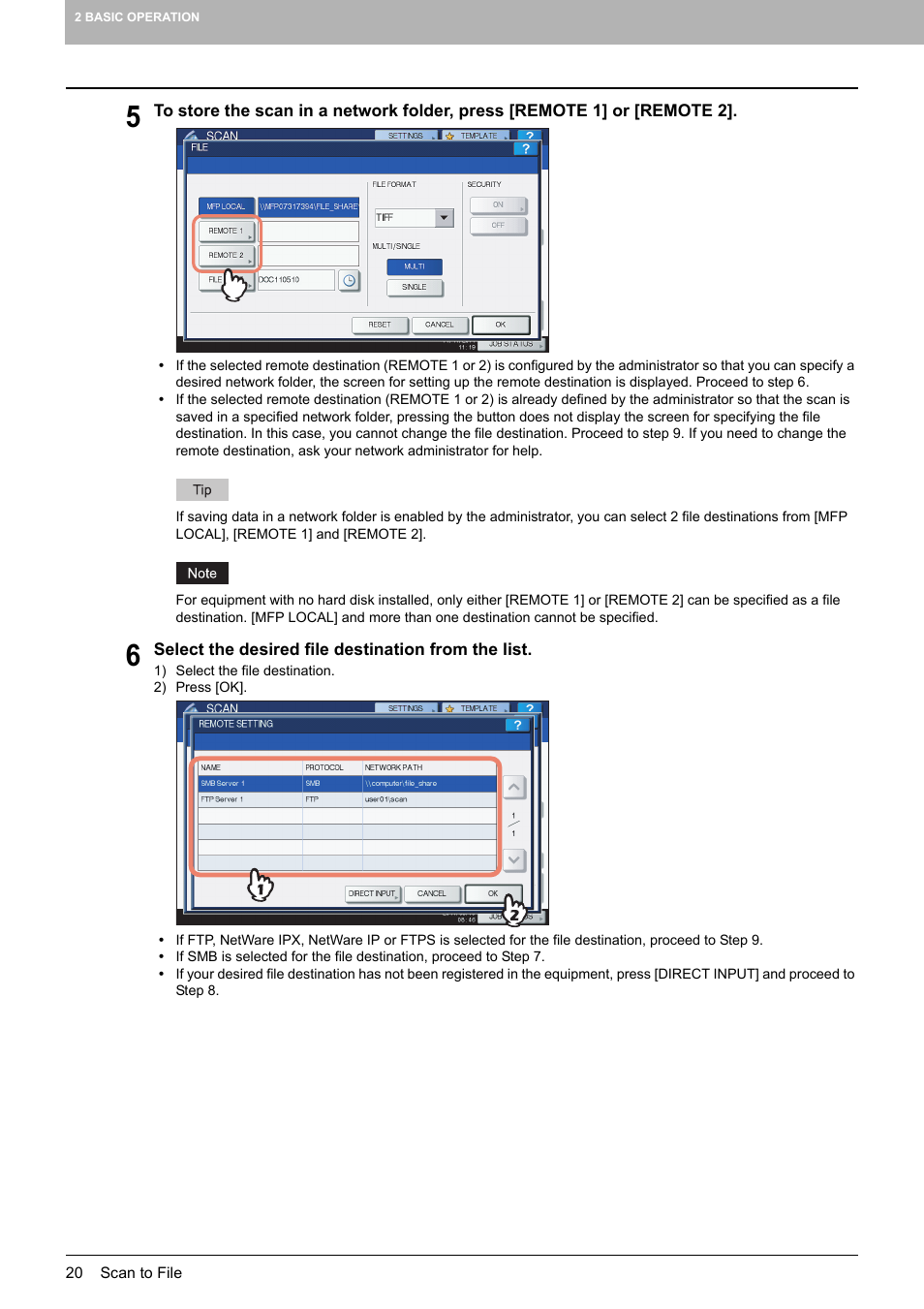 Toshiba e-STUDIO Multifunctional Digital Systems 356SE User Manual | Page 22 / 124