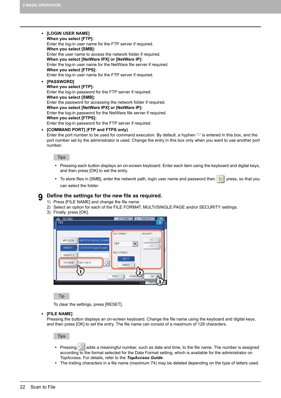 Toshiba e-STUDIO Multifunctional Digital Systems 356SE User Manual | Page 24 / 124