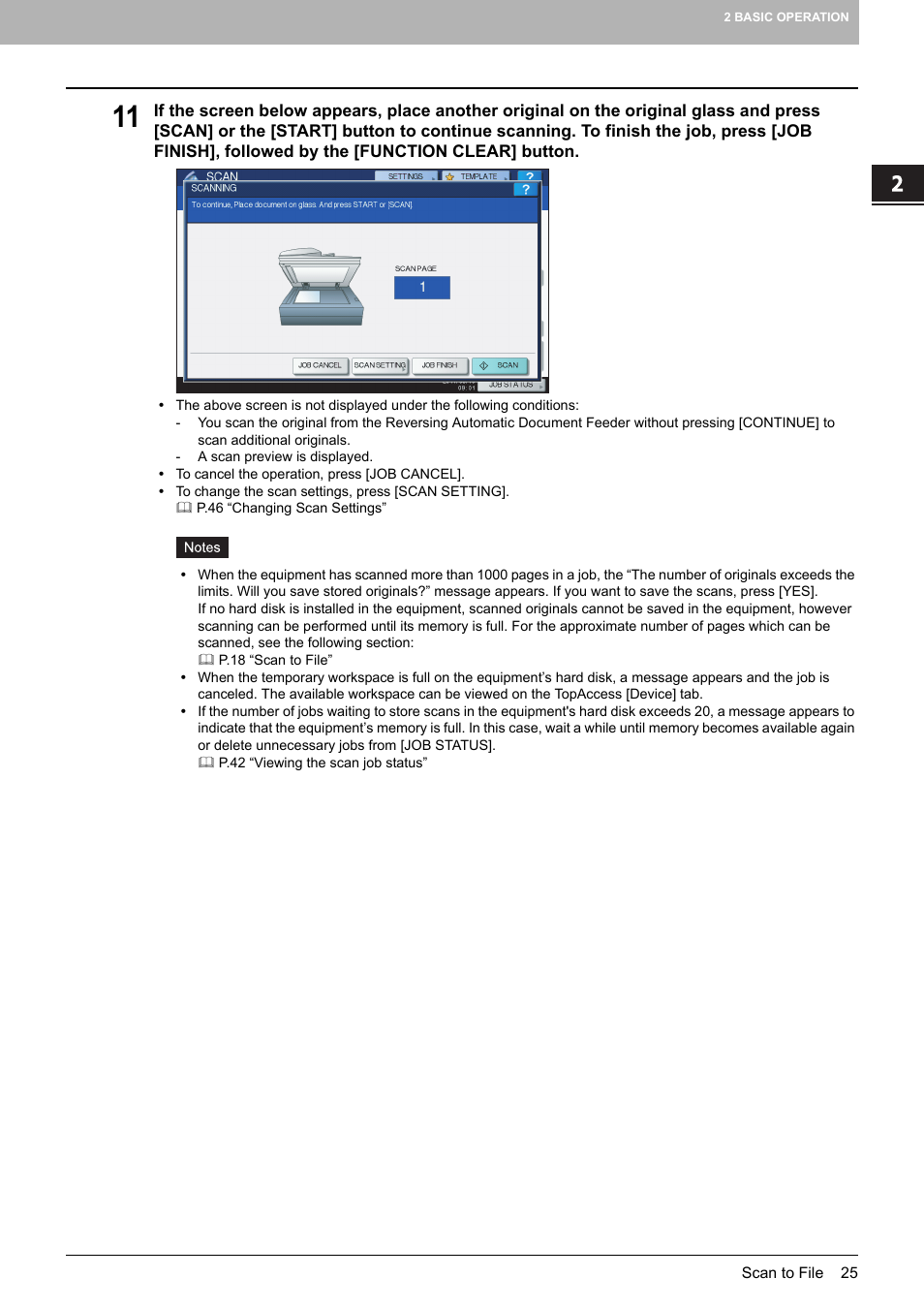 Toshiba e-STUDIO Multifunctional Digital Systems 356SE User Manual | Page 27 / 124