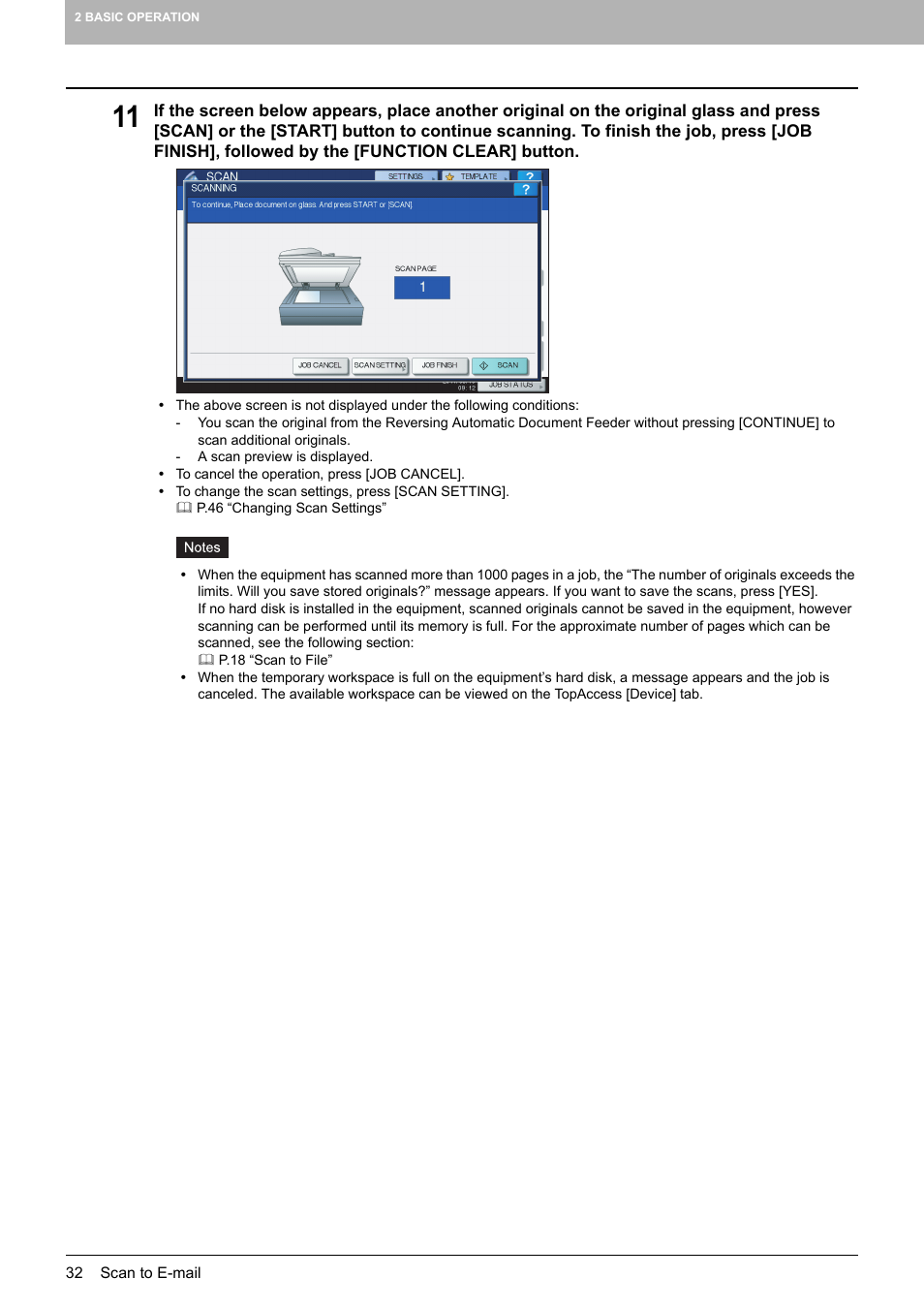 Toshiba e-STUDIO Multifunctional Digital Systems 356SE User Manual | Page 34 / 124