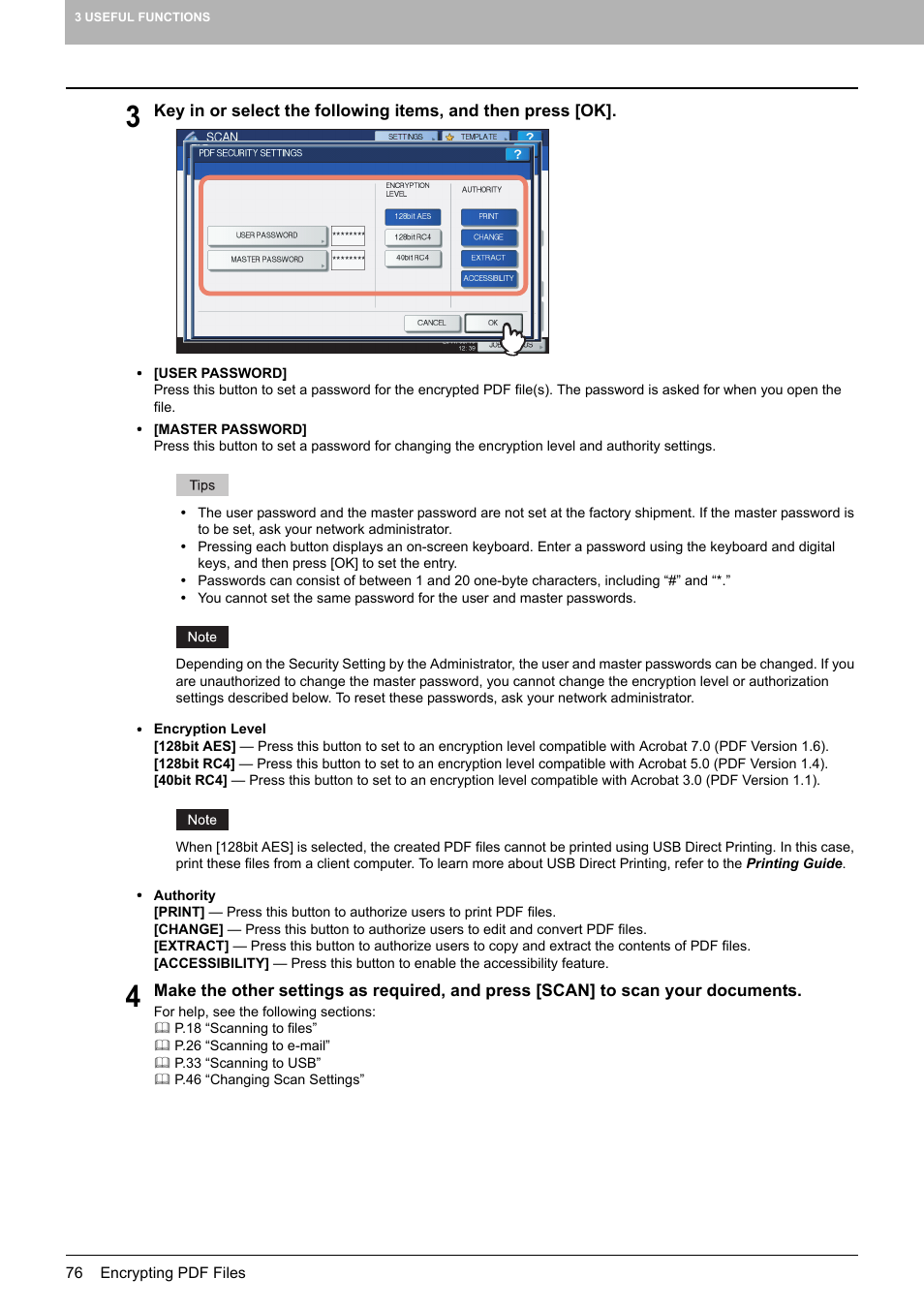 Toshiba e-STUDIO Multifunctional Digital Systems 356SE User Manual | Page 78 / 124