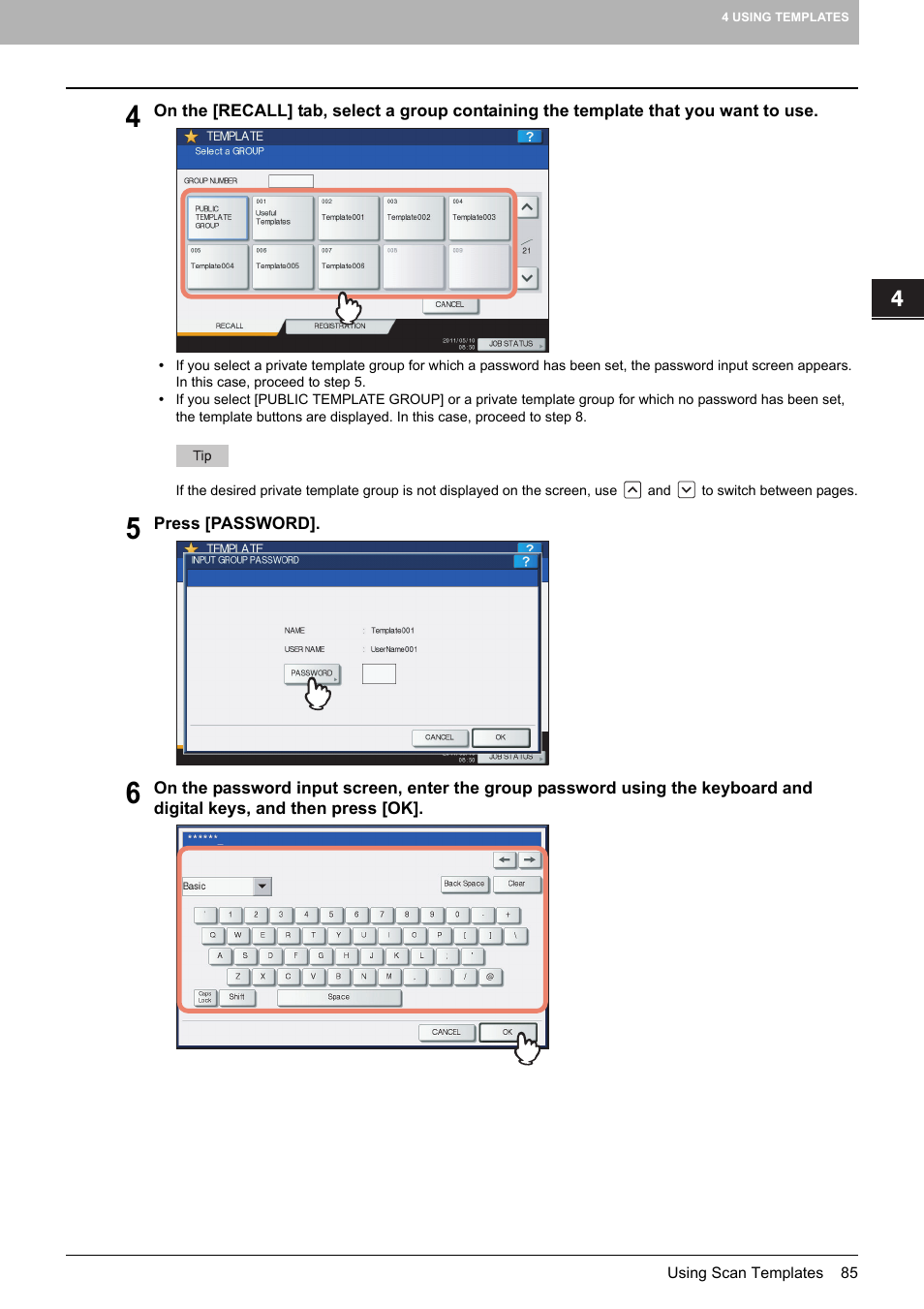 Toshiba e-STUDIO Multifunctional Digital Systems 356SE User Manual | Page 87 / 124