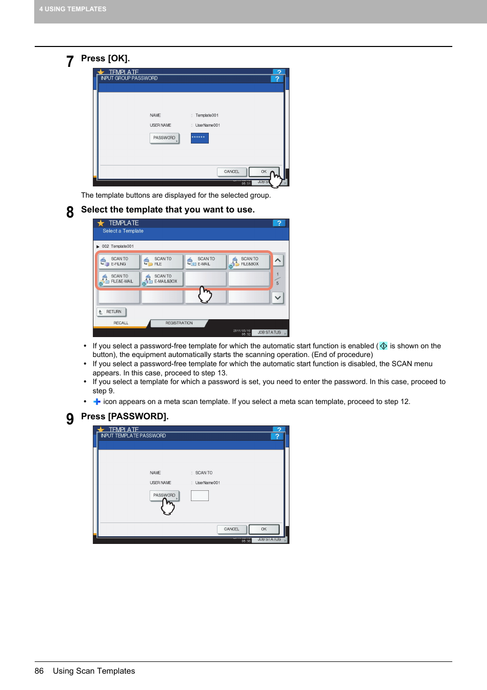 Toshiba e-STUDIO Multifunctional Digital Systems 356SE User Manual | Page 88 / 124