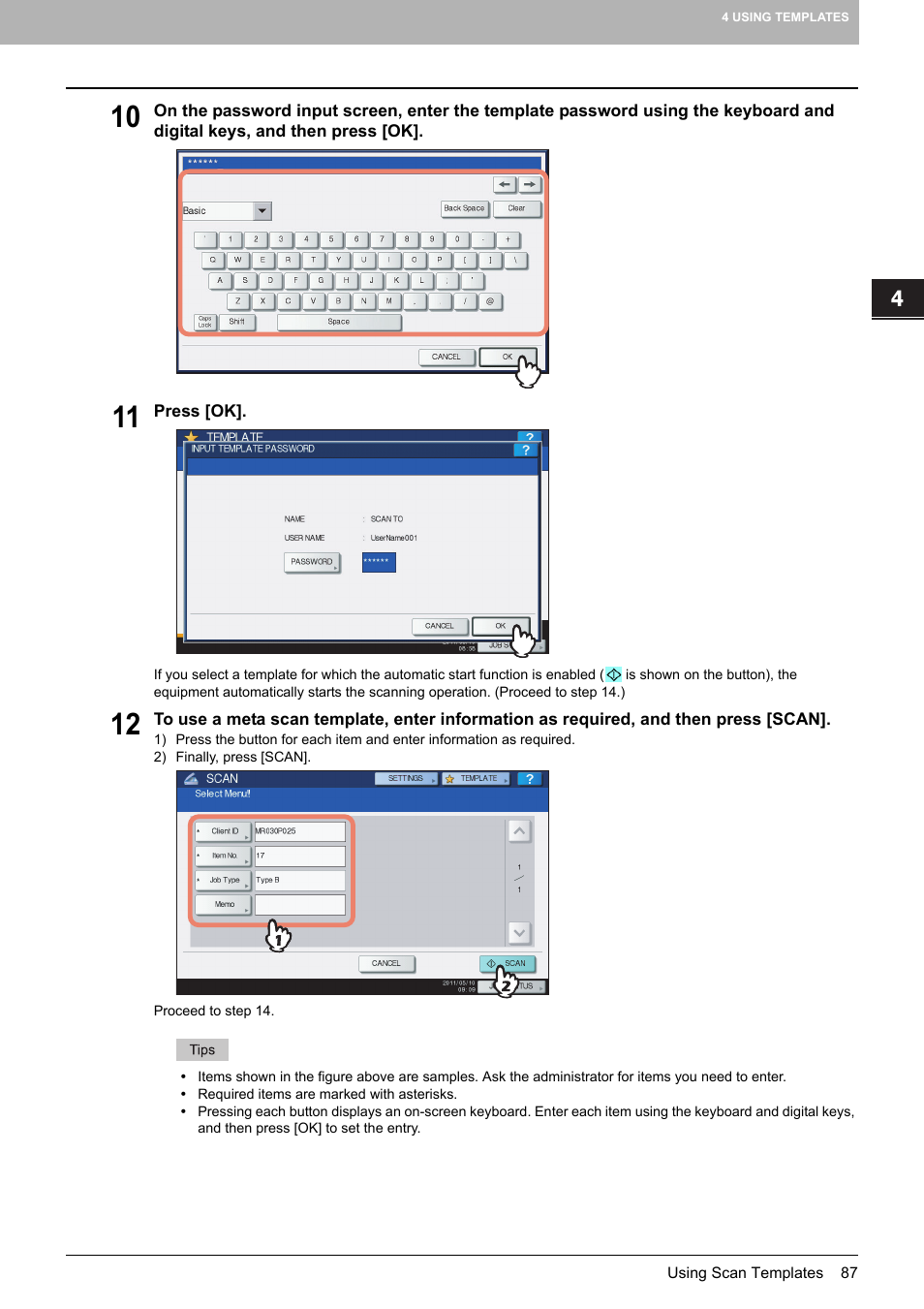 Toshiba e-STUDIO Multifunctional Digital Systems 356SE User Manual | Page 89 / 124