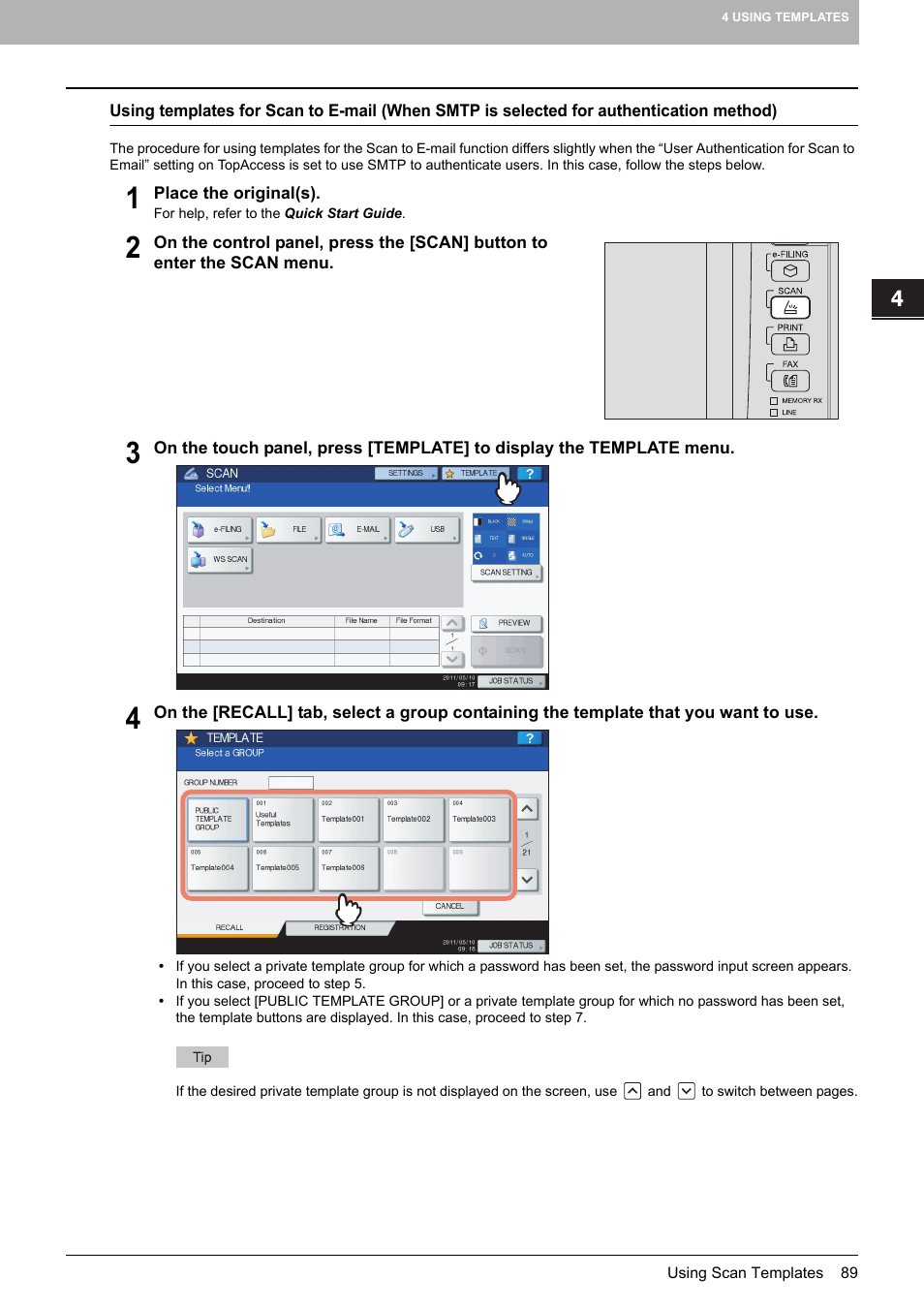 Toshiba e-STUDIO Multifunctional Digital Systems 356SE User Manual | Page 91 / 124