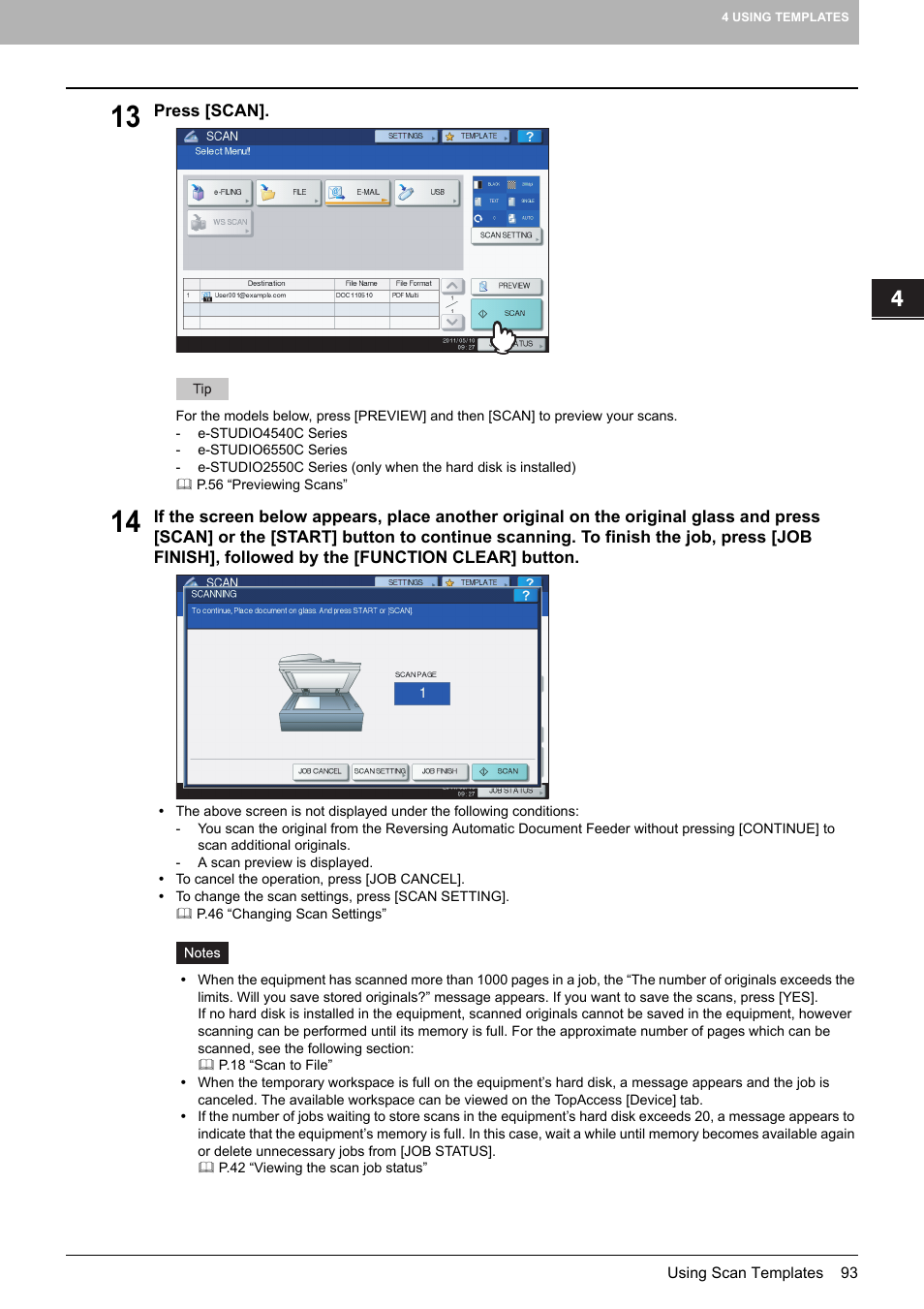 Toshiba e-STUDIO Multifunctional Digital Systems 356SE User Manual | Page 95 / 124