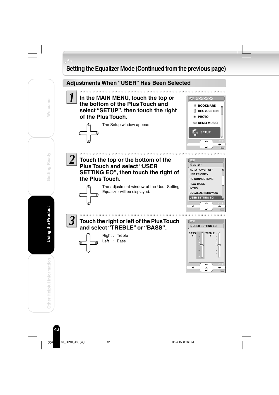 Toshiba MEGF40 User Manual | Page 42 / 75