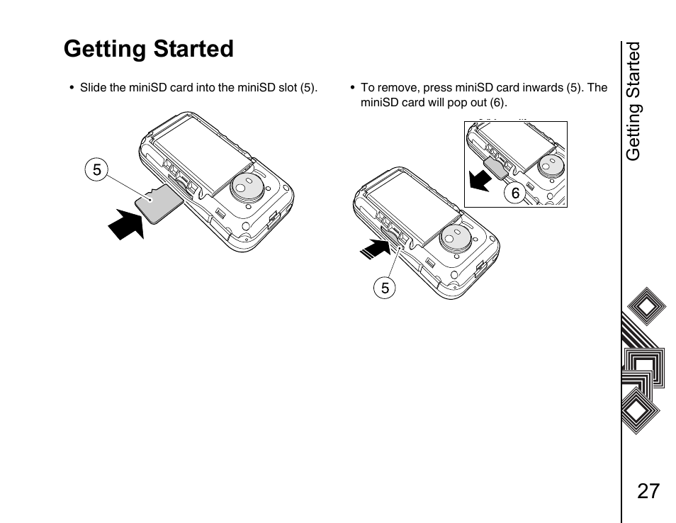Getting started | Toshiba G500 User Manual | Page 28 / 123