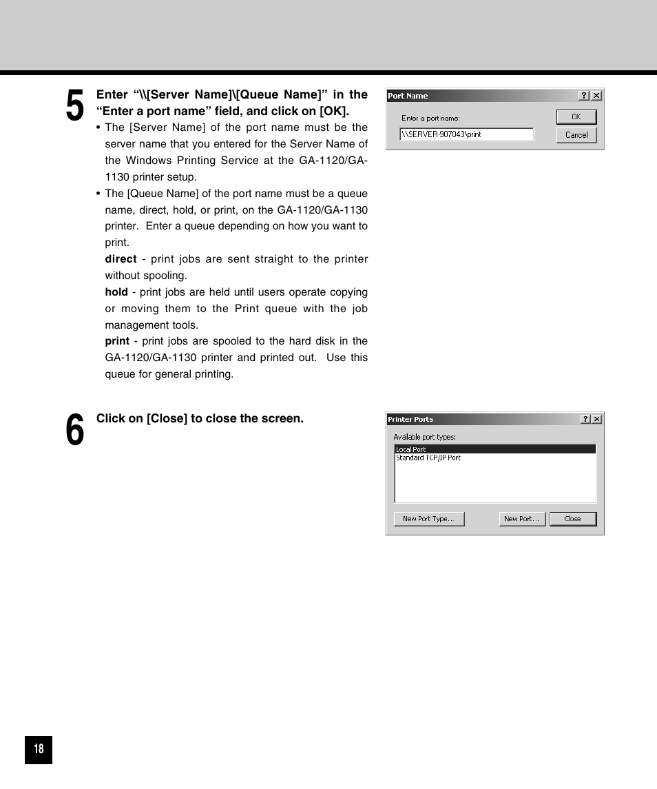 Toshiba GA-1120 User Manual | Page 20 / 65