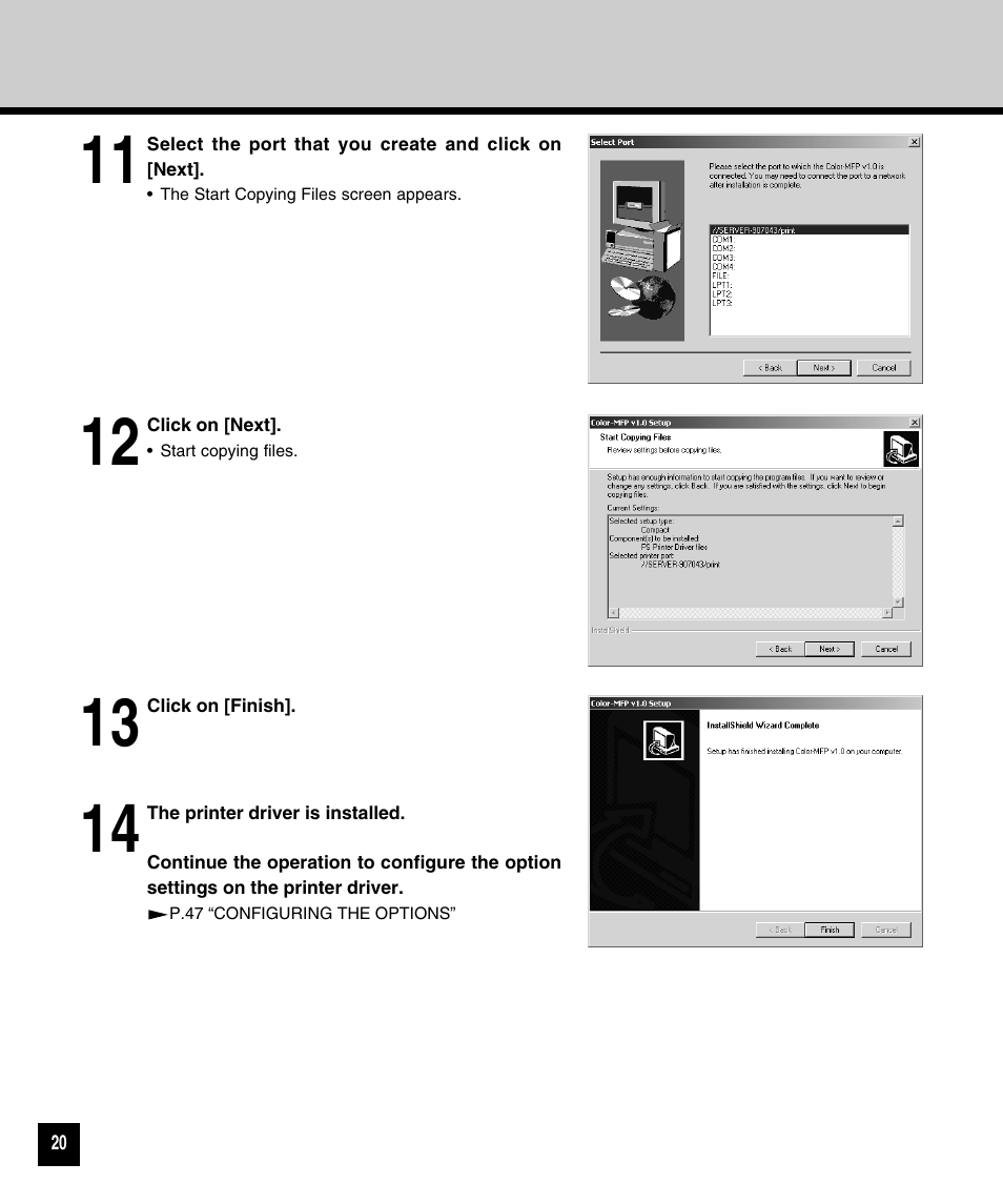 Toshiba GA-1120 User Manual | Page 22 / 65