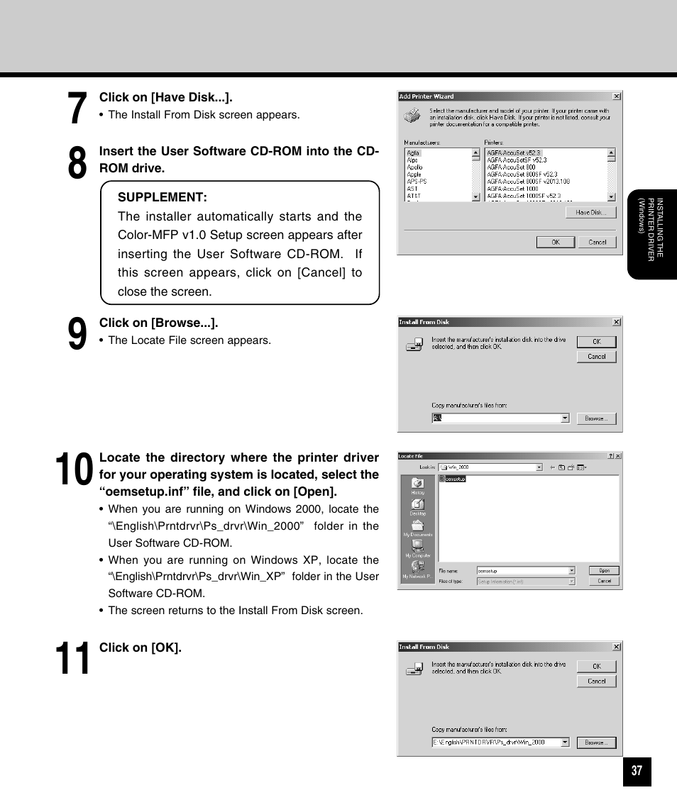 Toshiba GA-1120 User Manual | Page 39 / 65