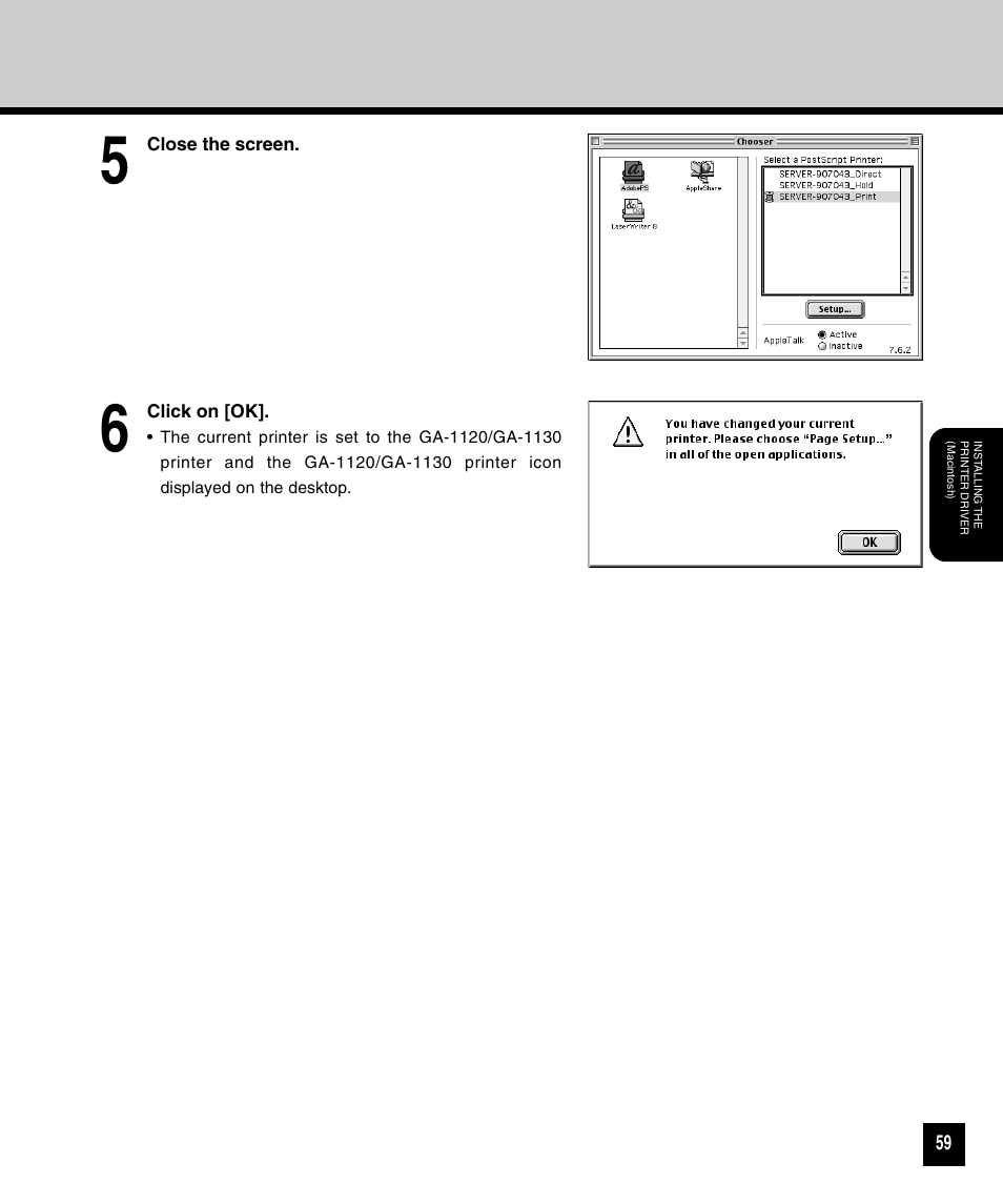 Toshiba GA-1120 User Manual | Page 61 / 65