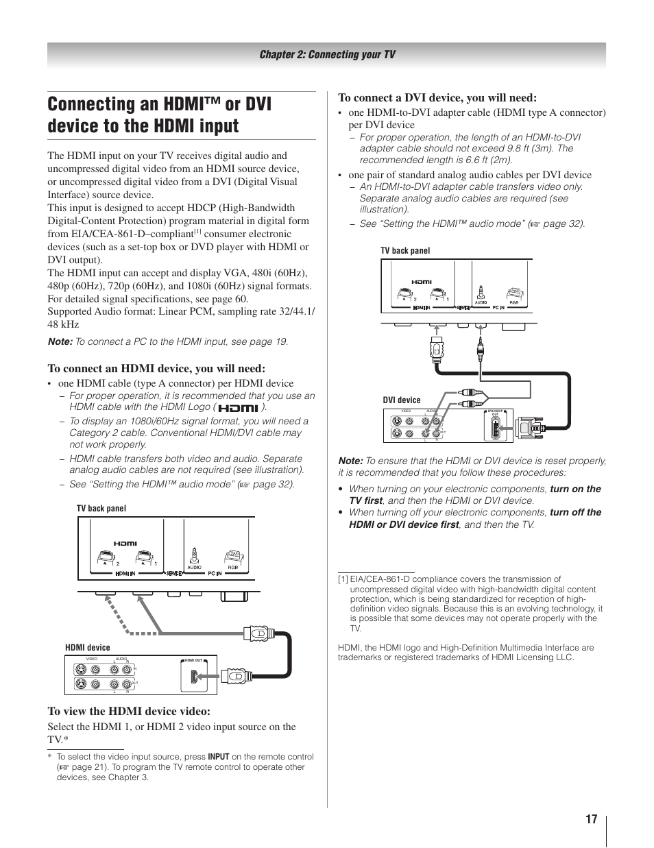 Toshiba 22AV500U User Manual | Page 17 / 60