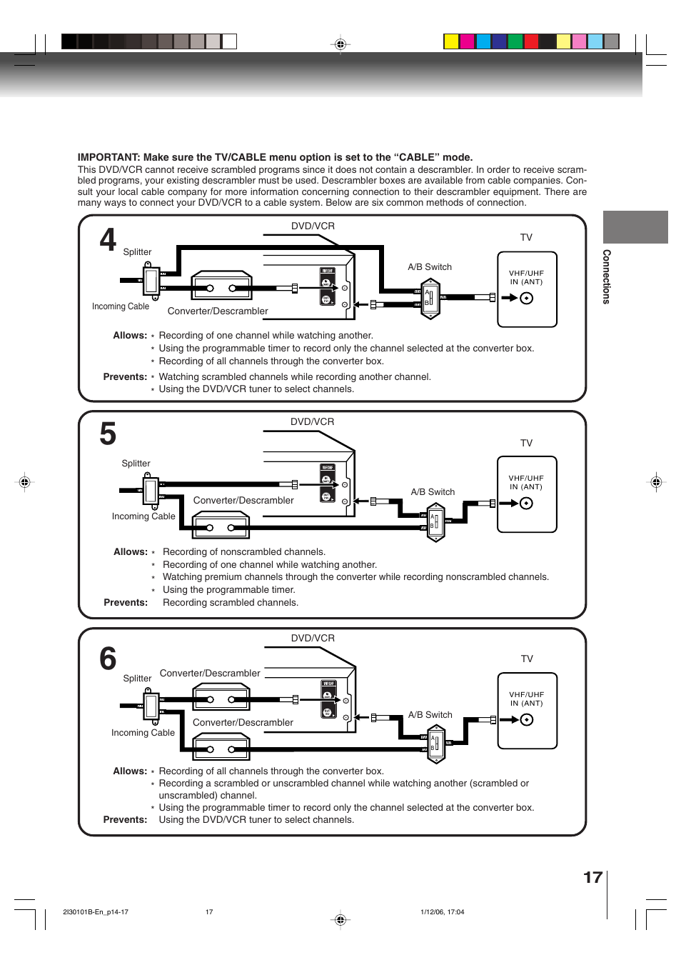 Toshiba DVD Video Player SD-V394SU User Manual | Page 17 / 72