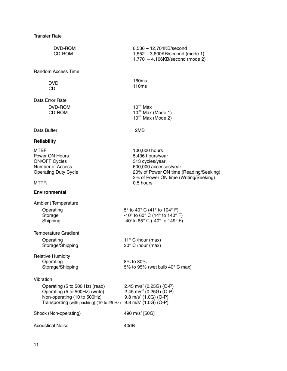 Toshiba SD-R1002 User Manual | Page 13 / 16